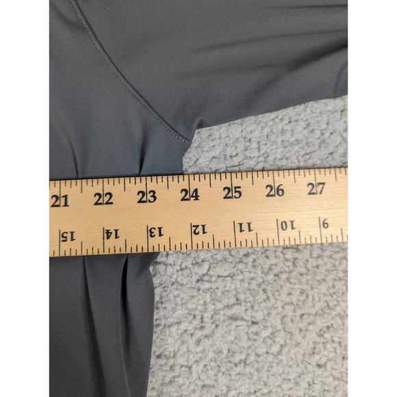 Peter Millar Pullover Mens Size XL 1/4 Zip Performance Shirt Grey Long Sleeve - Picture 5 of 6